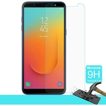 TNX EslifeTech26 Samsung Galaxy J8-2018 Uyumlu Temperli Cam Ekran Koruyucu ürün görseli 1