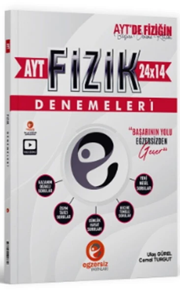 AYT Fizik Denemeleri Egzersiz Yayınları ürün görseli 1