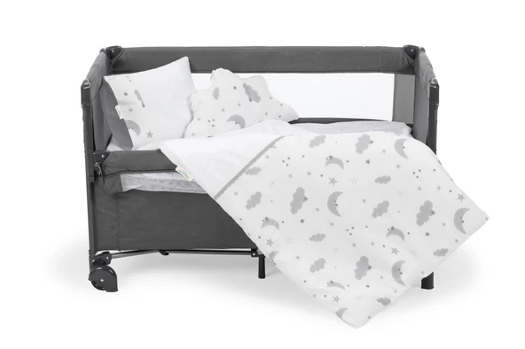 Sema Baby 6 Parça Lüks Park Yatak Bebek Uyku Seti - Moon ürün görseli