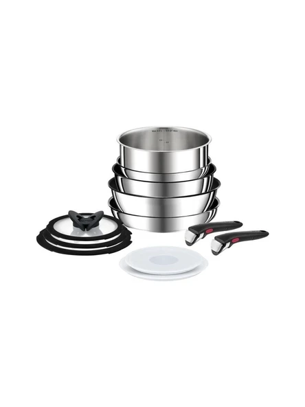 Tefal Ingenio Preference 6X 12 Parça Büyük Titanyum Tencere Seti - Resim 3