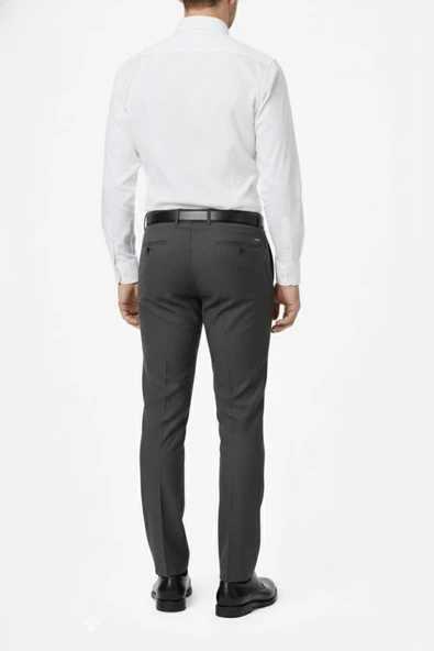 Erkek Regular Fit  Kumaş Pantolon Likra Kumaş BGL-ST05033 - Resim 5