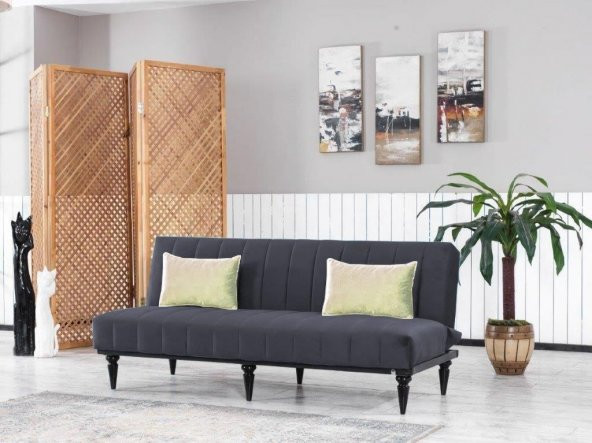 İPEK MOBİLYA Stil 3 Lü Kanepe ( Gri )