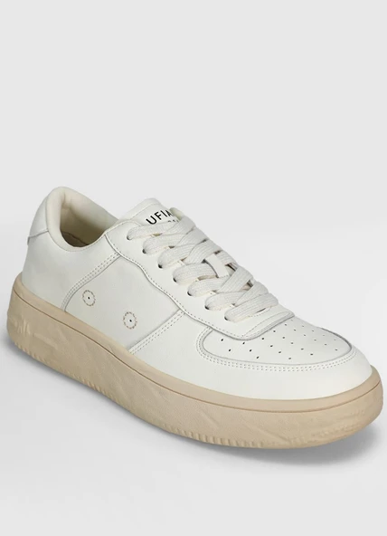 Lufian 122230041 Natalı Deri Unisex Sneaker Ayakkabı ürün görseli 1