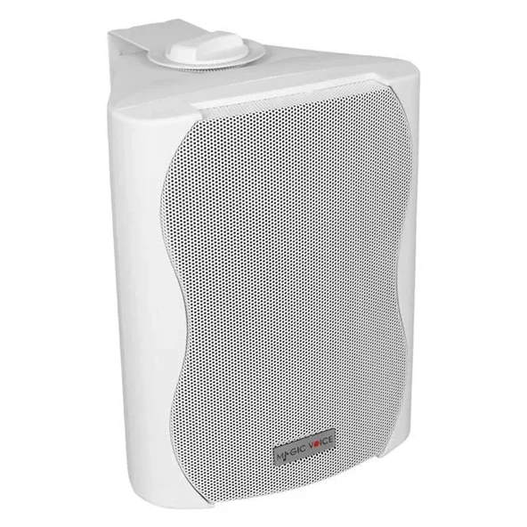 Magicvoice F-lhy5s 5.25" (13.5 Cm) Hat Trafolu Duvar Tipi Sütun Hoparlör (20w Rms / 180w Peak - Mp3 Usb Uyumlu) - Beyaz - Resim 2