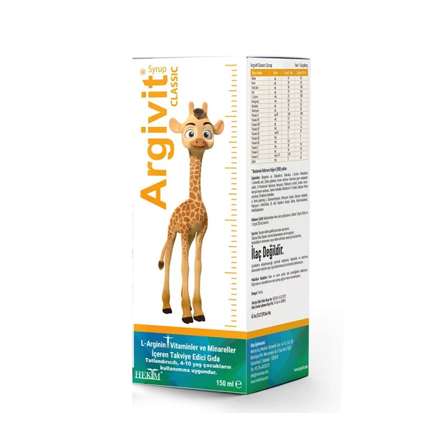 Argivit Takviye Edici Gıda Şurup 150ml ürün görseli 1