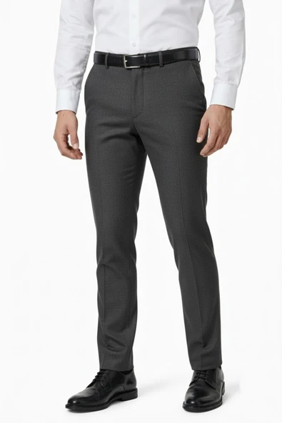 Erkek Regular Fit  Kumaş Pantolon Likra Kumaş BGL-ST05033 - Resim 2