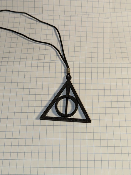 Byr Ölüm Yadigarları Dönen Kolye (Plastik Aparattır!!!) 3D - Resim 3