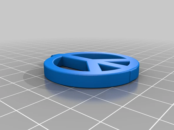 Byr Barış-logo kolye (Plastik Aparattır!!!) 3D ürün görseli