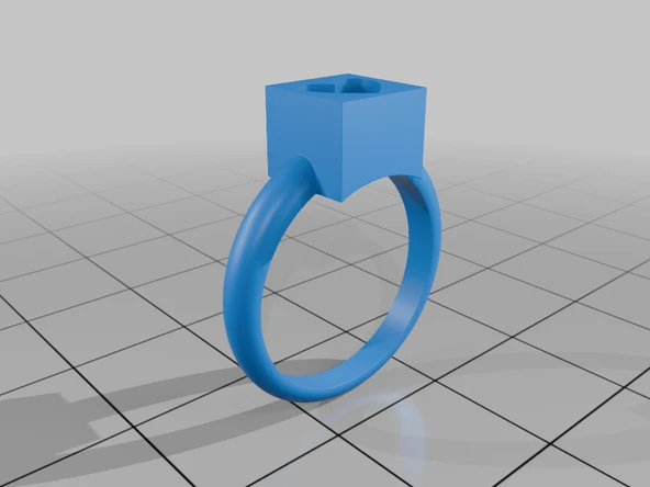 Byr Küp Kalp Yüzük (Plastik Aparattır!!!) 3D - Resim 2