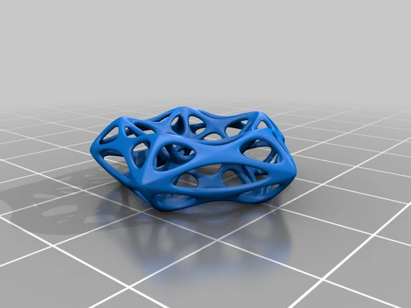 Byr organik beşgen kolye (Plastik Aparattır!!!) 3D - Resim 2