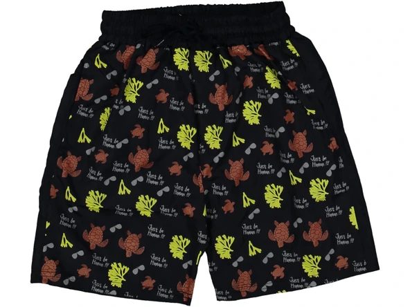 KAPLUMBAĞA DESENLİ ERKEK DENİZ ŞORTU ürün görseli 1