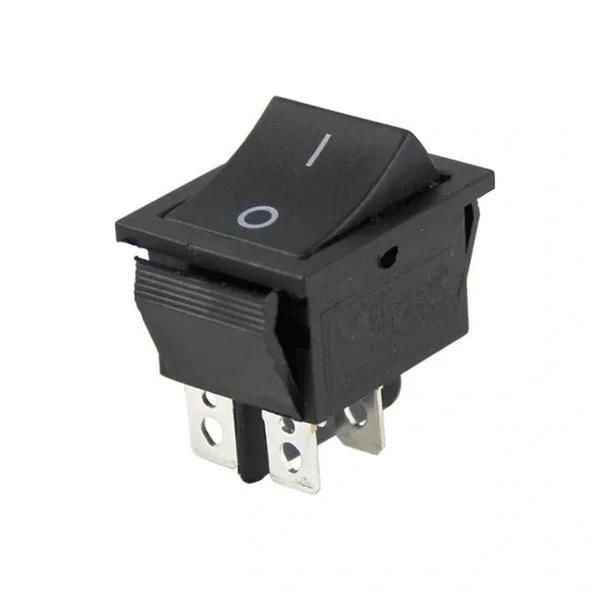 Işıksız Geniş Anahtar On-off 4p Yaylı 4 Bacak Açma Kapama Anahtarı ürün görseli 1