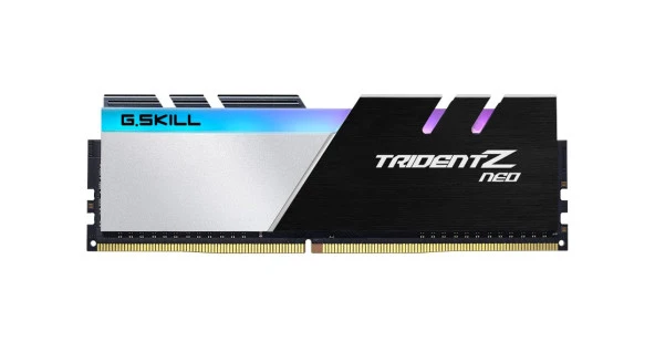 GSKILL Trident Z Neo RGB 64GB (2x32) DDR4 3600Mhz CL18 AMD Ryzen Uyumlu (F4-3600C18D-64GTZN) - 4