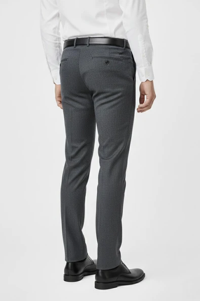 Erkek Regular Fit  Kumaş Pantolon Likra Kumaş BGL-ST05034 - Resim 11