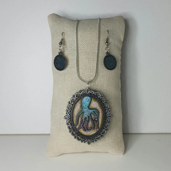 Byr Cthulhu Kolye Kısa (Plastik Aparattır!!!) 3D - Resim 2