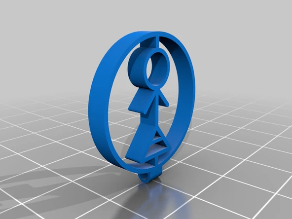 Byr Bitki Glif Kolye (Plastik Aparattır!!!) 3D ürün görseli