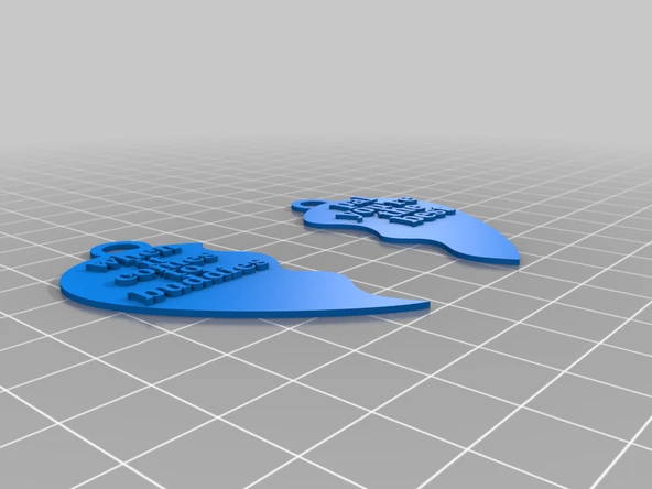 Byr Flash En İyi Arkadaşlar Kolyeler (Plastik Aparattır!!!) 3D ürün görseli 1