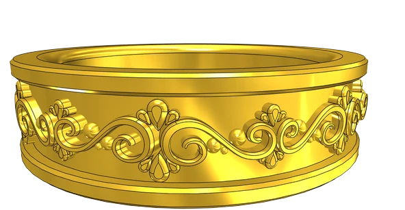 Byr Tasarımcı Yüzük (Plastik Aparattır!!!) 3D ürün görseli