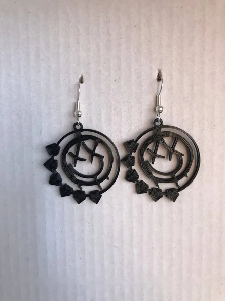 Byr KÜPE KOLYE BLINK-182 ROCK BLINK BLINK 182 (Plastik Aparattır!!!) 3D - Resim 2