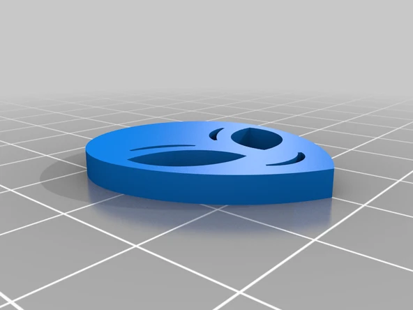 Byr KÜPE UZAYLI YÜZ KOLYE (Plastik Aparattır!!!) 3D ürün görseli 1