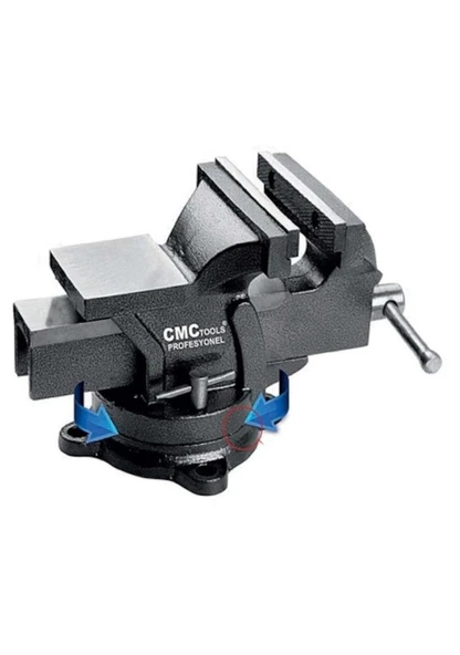 CMC DÖNERLİ TEZGAH MENGENE 100 MM ürün görseli