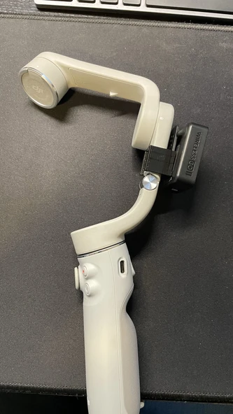 Byr DJI OM5 Soğuk Ayakkabı Adaptörü (Plastik Aparattır!!!) 3D - Resim 2