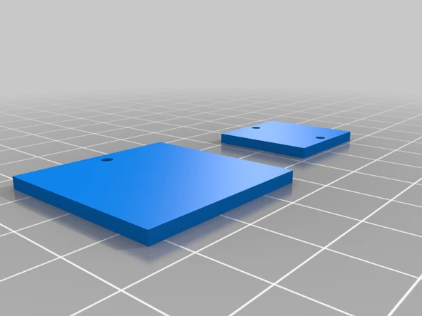 Byr Küpe kolye kare cuadrado aro (Plastik Aparattır!!!) 3D ürün görseli