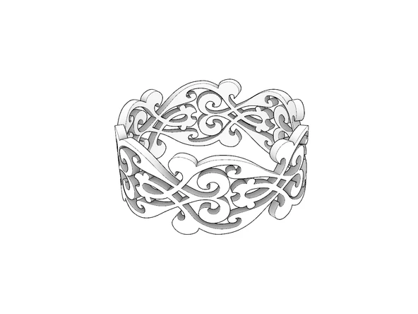 Byr Arabesk Yüzük (Plastik Aparattır!!!) 3D - Resim 3