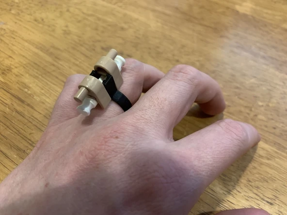 Byr K'nEX Yüzük (Boyut 7) (Plastik Aparattır!!!) 3D - Resim 3