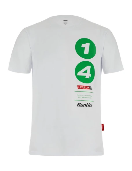 Santini La Vuelta Extremadura Design Tişört RE499COTXDURA - Resim 3