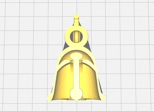 Byr Dünyanın Sonu Seninle - Rhyme's Bell Kolye (Plastik Aparattır!!!) 3D - Resim 3