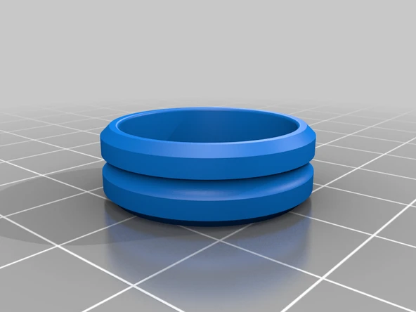 Byr 3D baskılı yüzük (Plastik Aparattır!!!) 3D - Resim 2