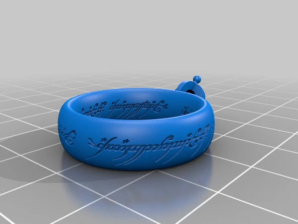 Byr Tek Yüzük Süsleme (Plastik Aparattır!!!) 3D - Resim 2