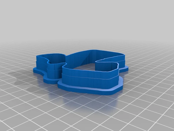 Byr mezuniyet elbisesi kurabiye kesici (Plastik Aparattır!!!) 3D ürün görseli 1