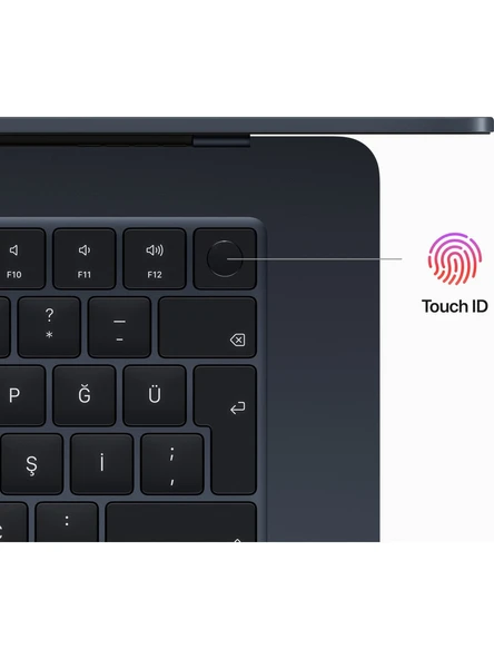 Apple MacBook Air 13.6" M2 8/256gb - Gece Yarısı (OUTLET) - Resim 5
