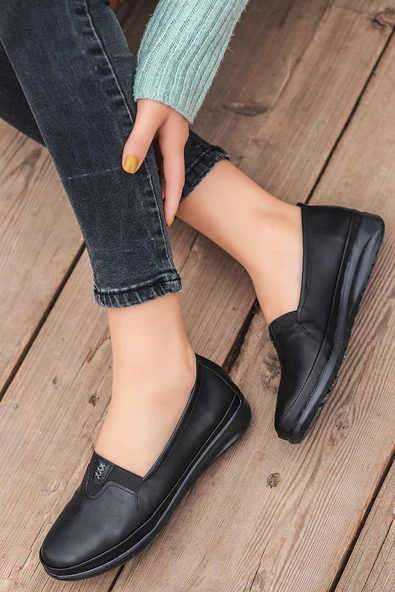 Artı-Artı020-1202 İçi Deri Kadın Sneaker Ayakkabı - 3