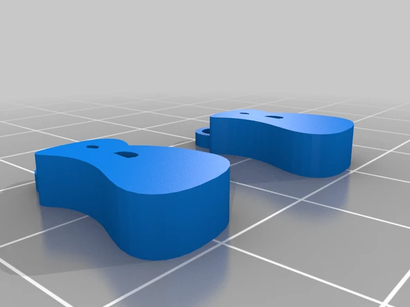 Byr Özelleştirilmiş özel mektup küpelerim veya bilezik bileziklerim b (Plastik Aparattır!!!) 3D ürün görseli