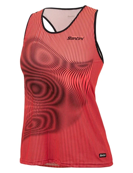 Santini VORTEX Kadın Büyük Beden Spor Üst 3S63GLLVRTX - Resim 8