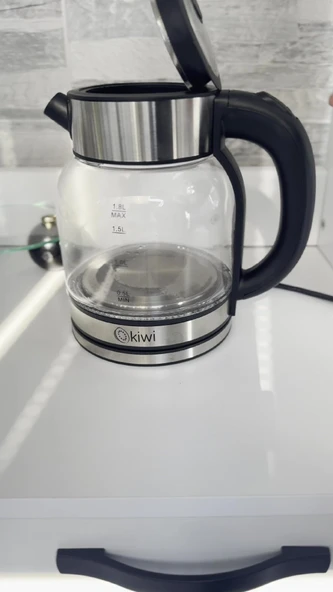 KIWI KK-3333 CAM KETTLE - Resim 4