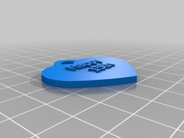 Byr 15. yıldönümü kolye (Plastik Aparattır!!!) 3D ürün görseli 1