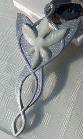 Byr Evenstar - Arwen'in Kolyesi - ücretsiz destek (Plastik Aparattır!!!) 3D - Resim 2