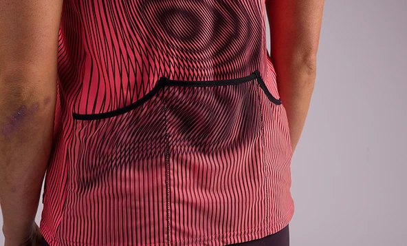 Santini VORTEX Kadın Büyük Beden Spor Üst 3S63GLLVRTX - Resim 12