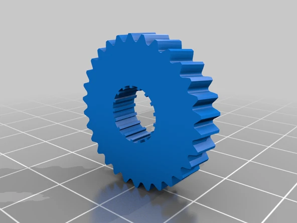 Byr Hyundai araba perde tahrik dişlisi (Plastik Aparattır!!!) 3D - Resim 2