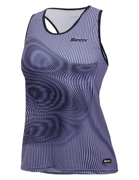 Santini VORTEX Kadın Büyük Beden Spor Üst 3S63GLLVRTX - Resim 2