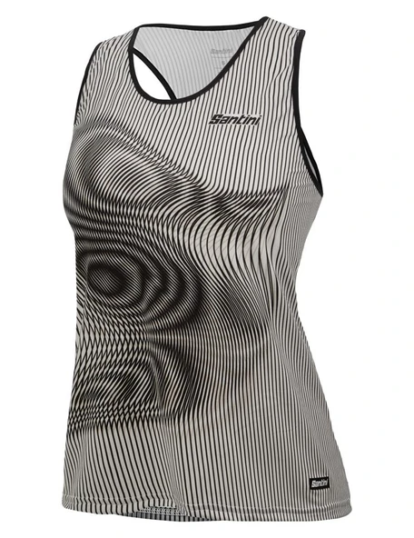 Santini VORTEX Kadın Büyük Beden Spor Üst 3S63GLLVRTX - Resim 5