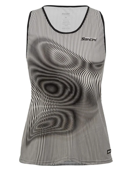 Santini VORTEX Kadın Büyük Beden Spor Üst 3S63GLLVRTX - Resim 4