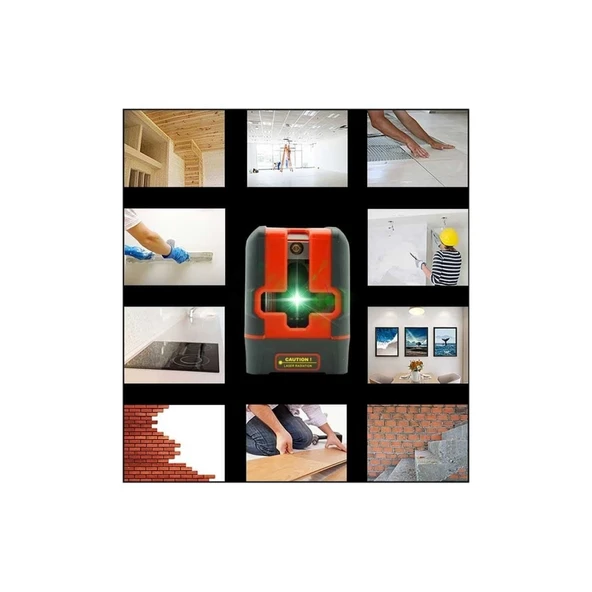 Uni-t LM570LD-II Yeşil Çizgi Lazer Hizalama Cihazı 10 Metre - Resim 17