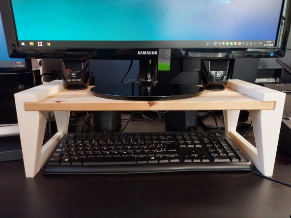 Byr Ekran Tablosu Desteği (Sadece Plastik Aparattır!!!) 3D - Resim 2