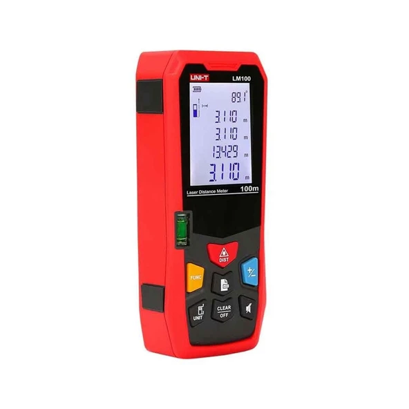 Uni-t M100A 100 Metre Lazer Metre - Resim 10