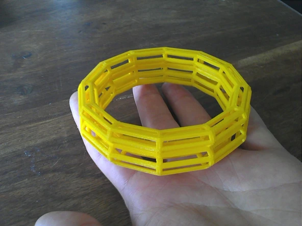 Byr Geo Bilezik 01 (Sadece Plastik Aparattır!!!) 3D - Resim 4